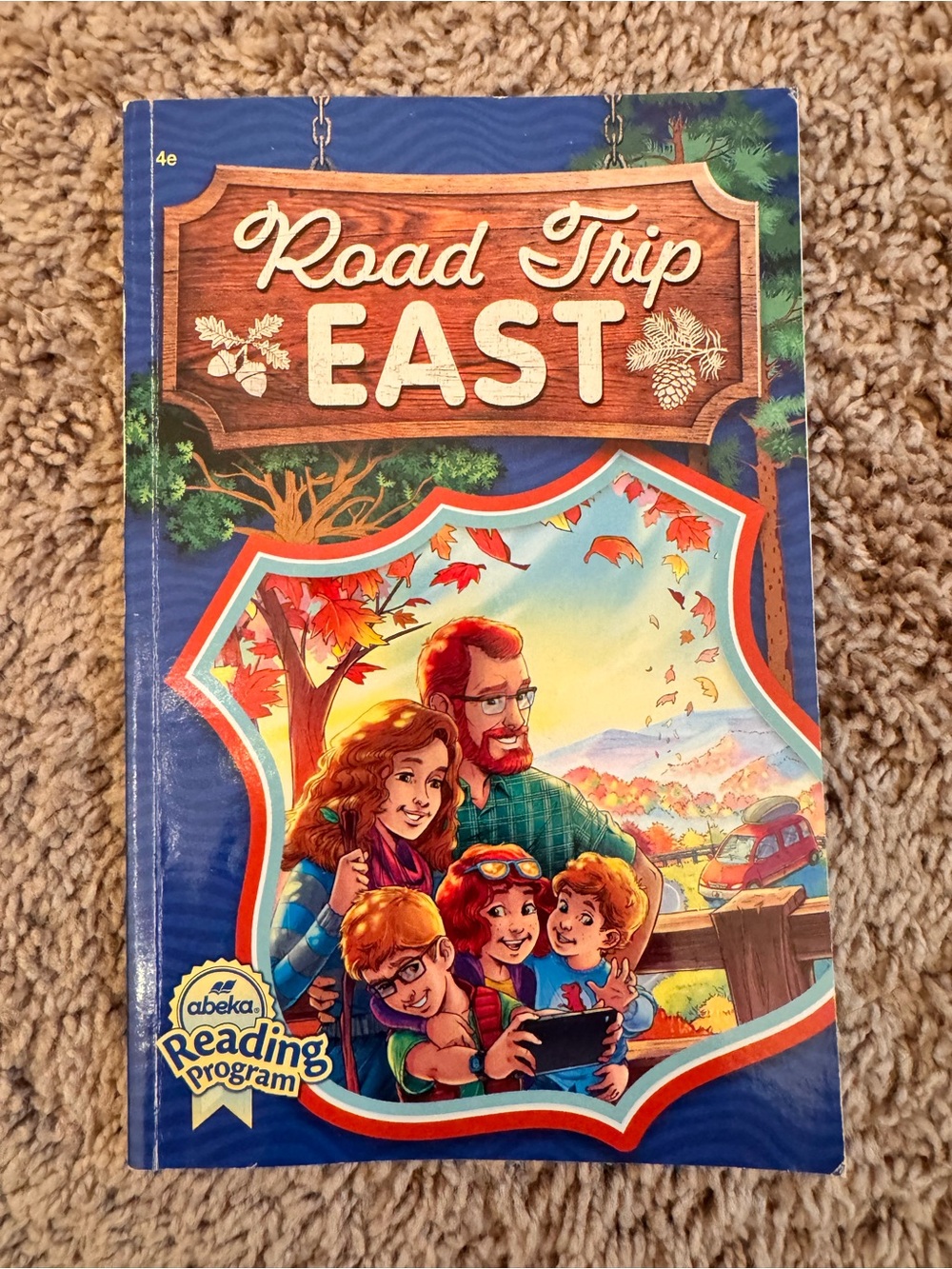 4th Grade Abeka Reader “Road Trip East” Kids Reading Program